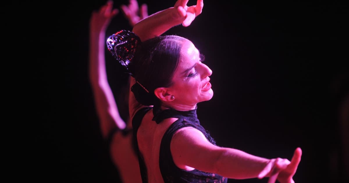 Puerto de la Cruz: espectáculo de flamenco en Casa Ábaco con bebida