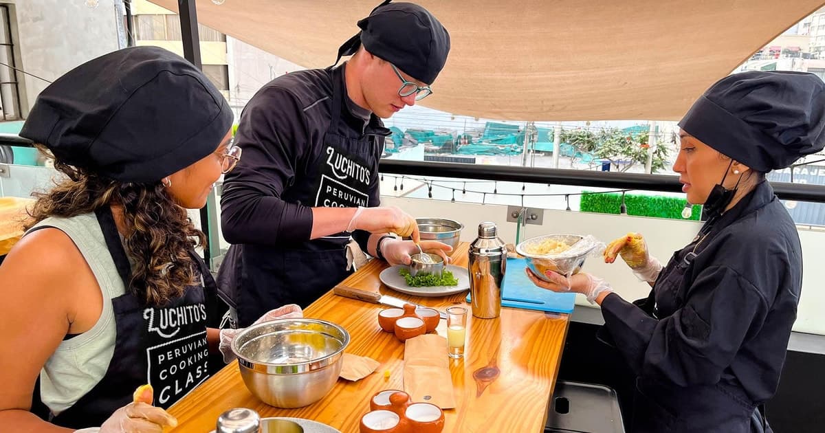 Lima: Clase de cocina n.º 1 con los mejores platos y pisco sour.