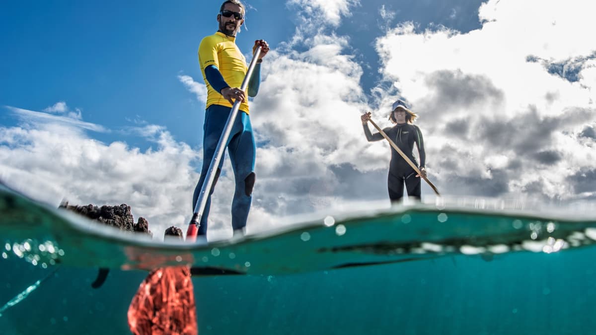 Puerto del Carmen: Clase de Stand Up Paddleboarding