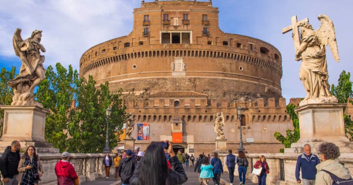 Roma: tour privado por el castillo de Sant'Angelo y entrada prereservada
