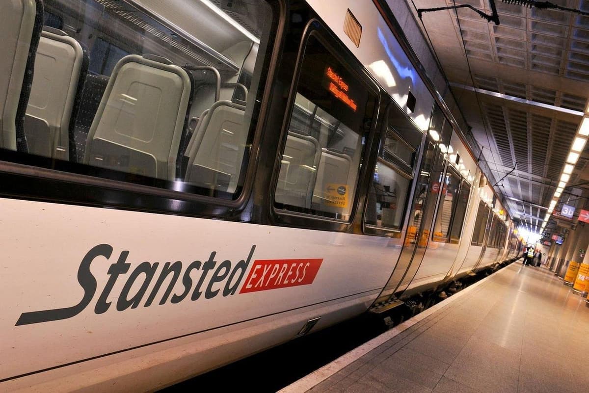 London: Stansted Express Airport Transfer to/from Stratford
