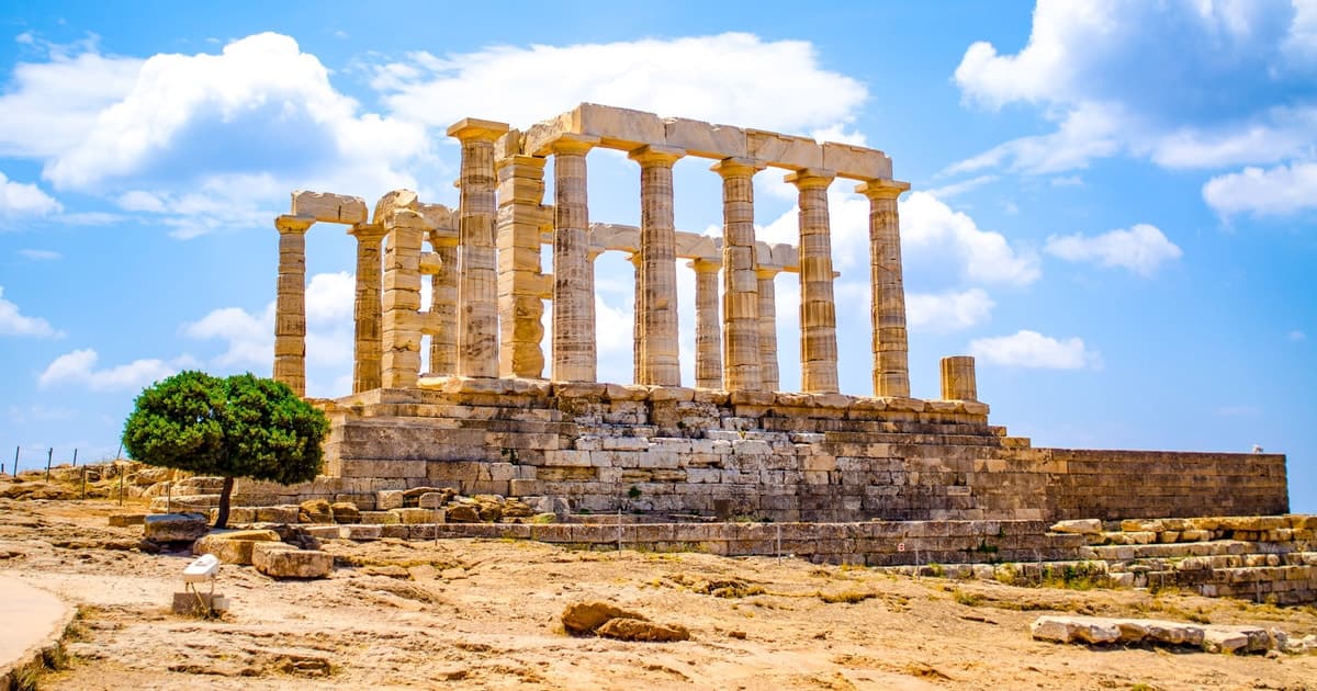 Desde Atenas: tour de medio día al templo de Poseidón y el cabo Sunión