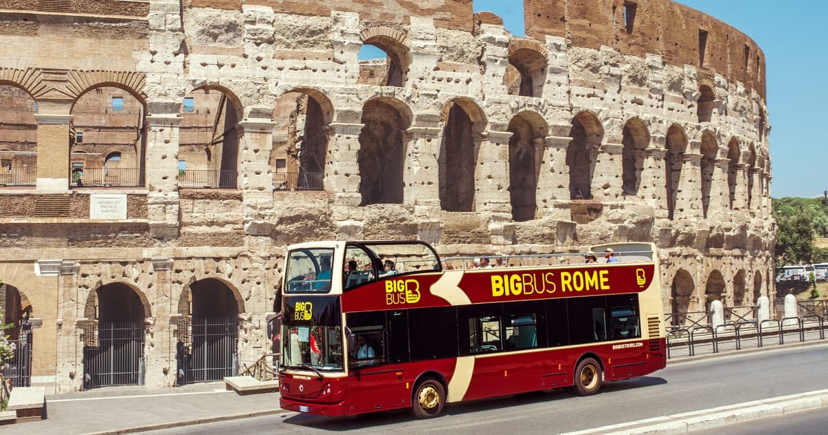 Roma: Big Bus Hop-on, Hop-off Tour turístico a cielo abierto