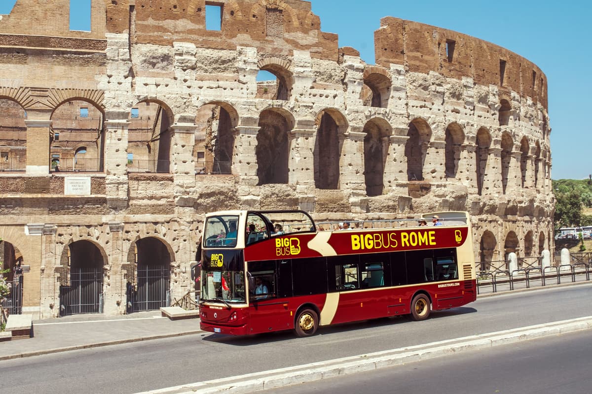 Roma: Big Bus Hop-on, Hop-off Tour turístico a cielo abierto