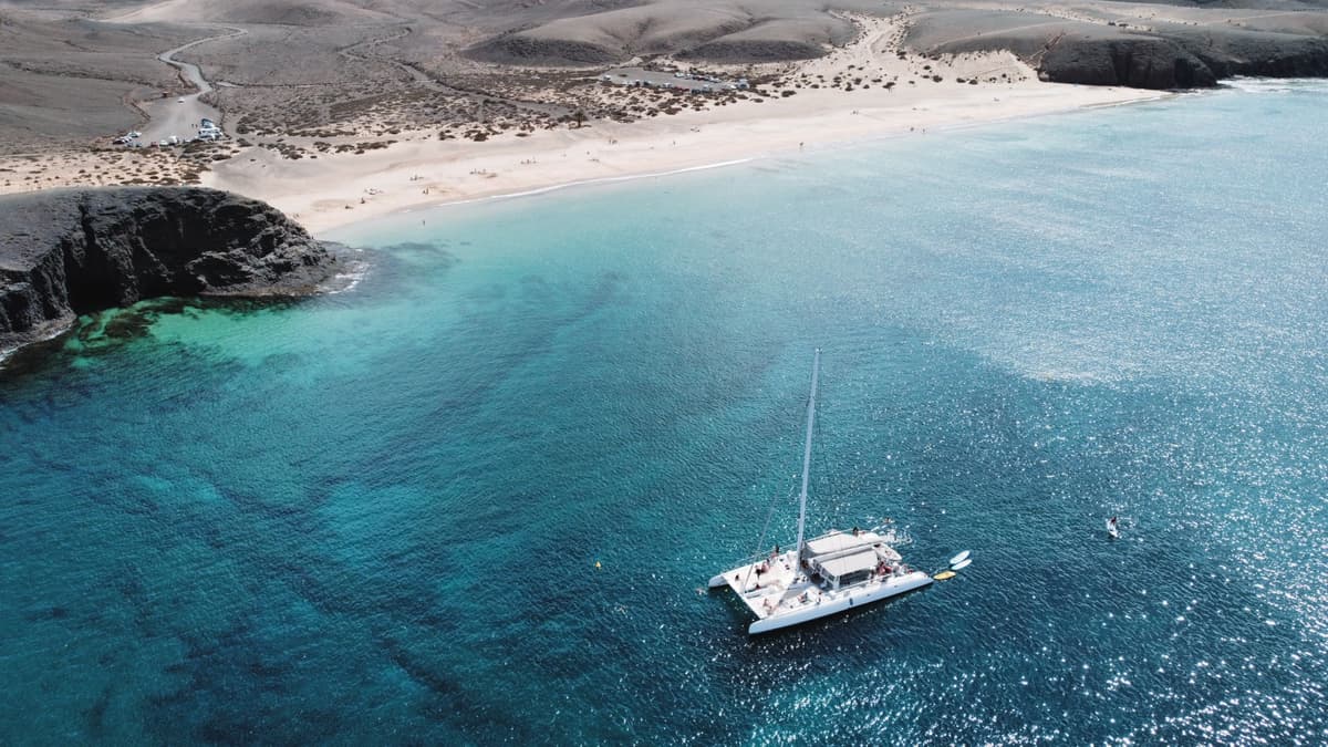 Lanzarote: Excursiones en velero de lujo a Papagayo