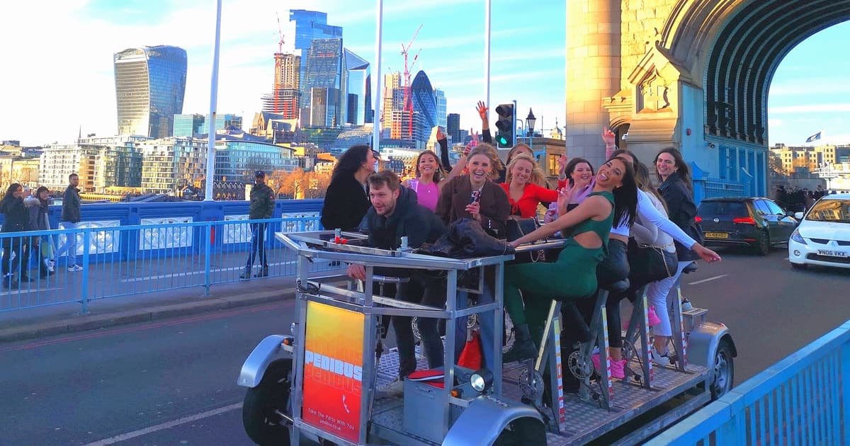 London: Party Bike City Tour