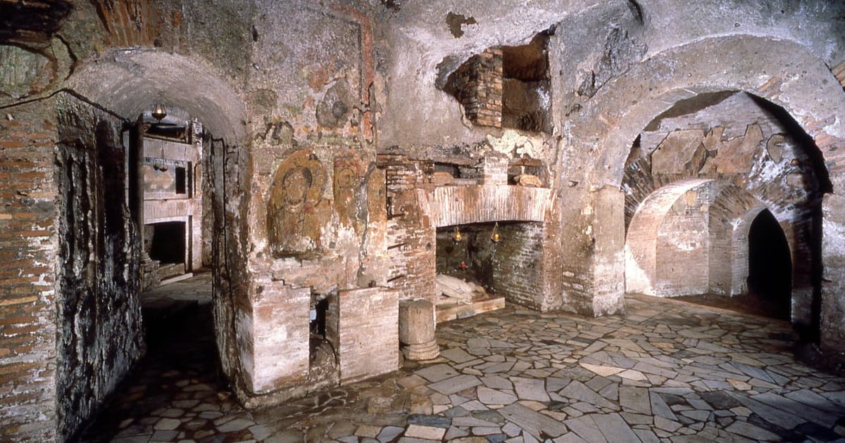 Roma: Catacumbas de San Calixto: ticket de entrada y tour guiado