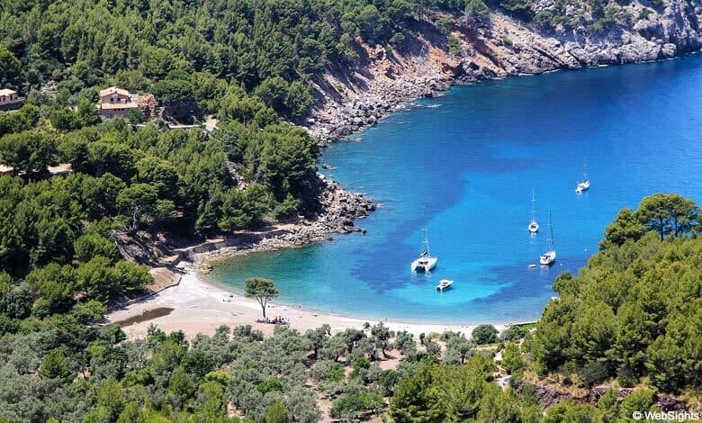 Puerto de Sóller: viaje de ida y vuelta en barco a Cala Tuent