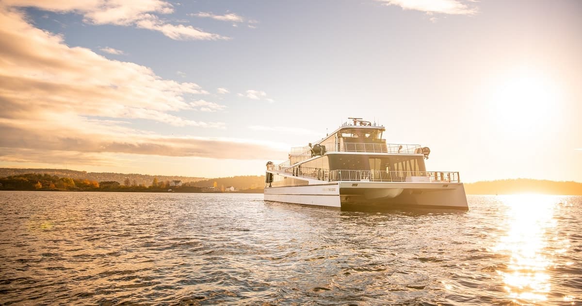 Oslo: Crucero panorámico por los fiordos con comentarios de audioguía