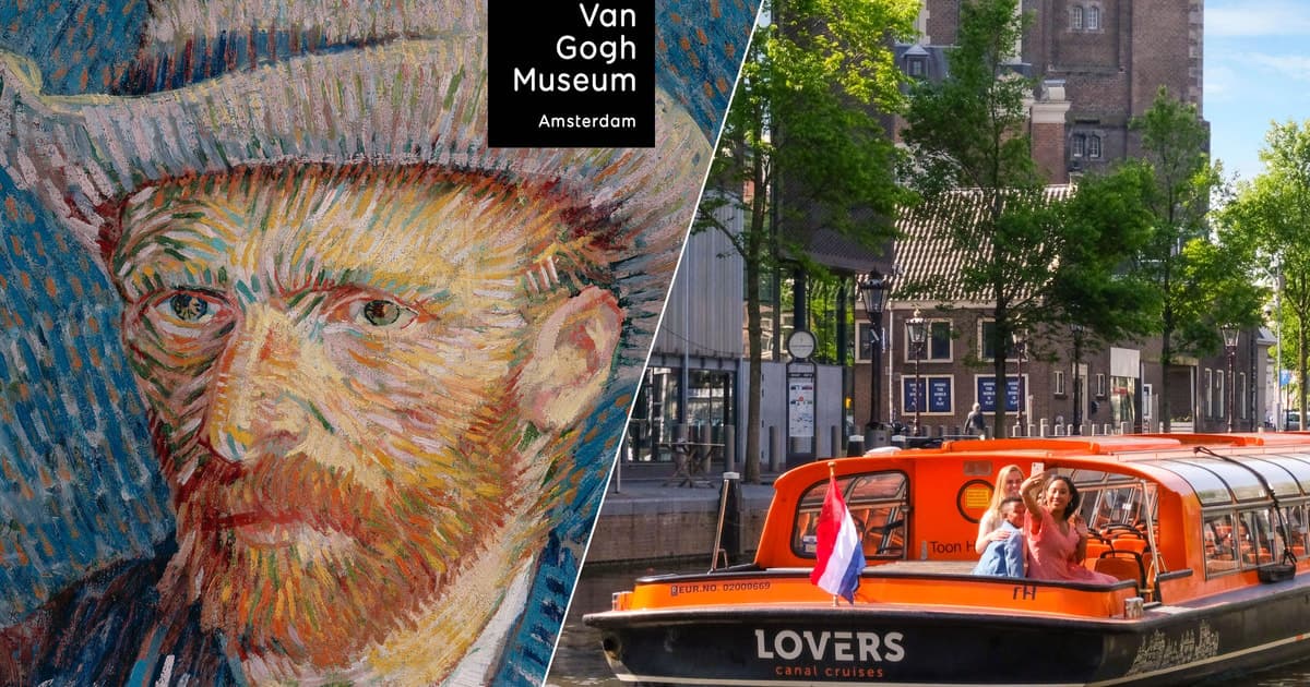 Ámsterdam: museo Van Gogh y paseo por el canal