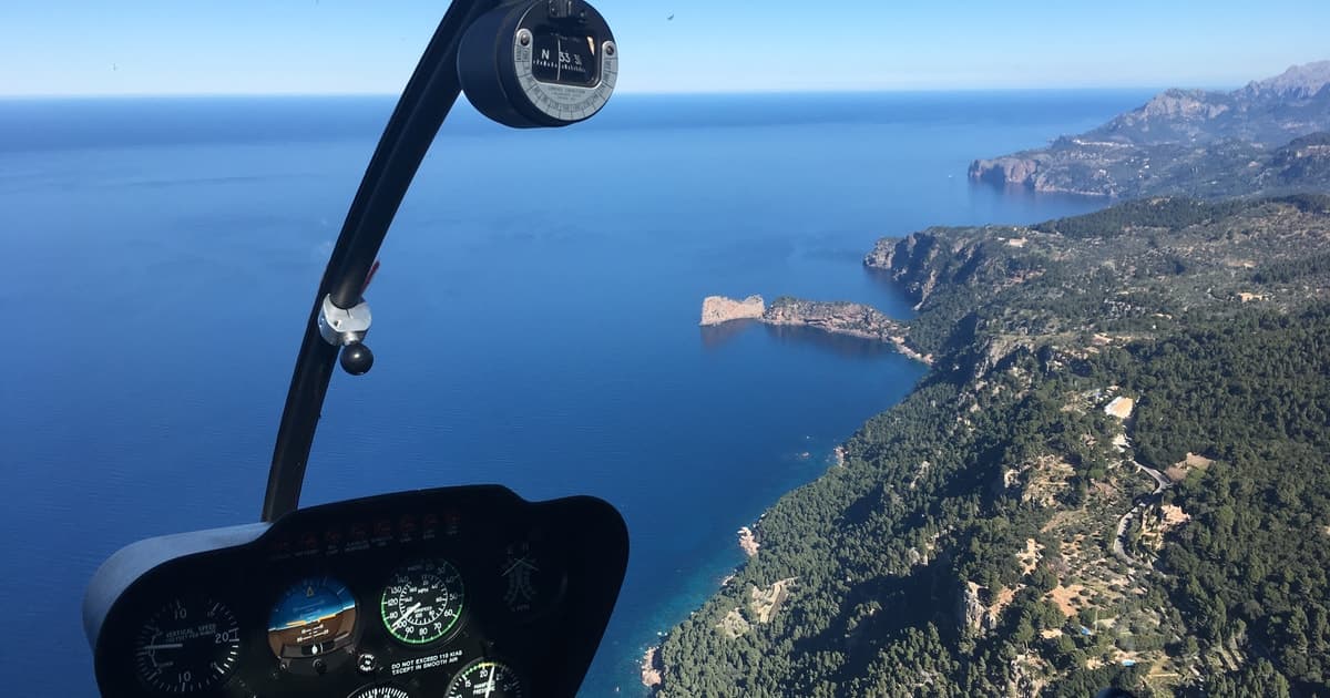 Mallorca: Experiencia panorámica en helicóptero