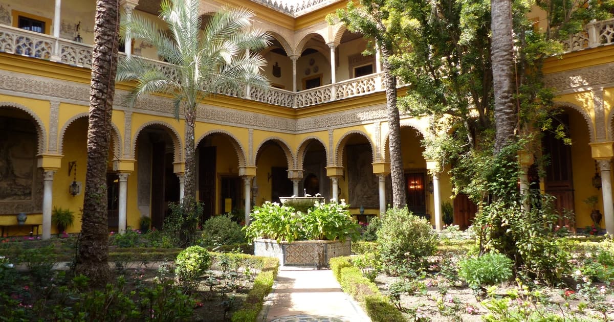Sevilla: Palacio de Las Dueñas Ticket de entrada y tour guiado