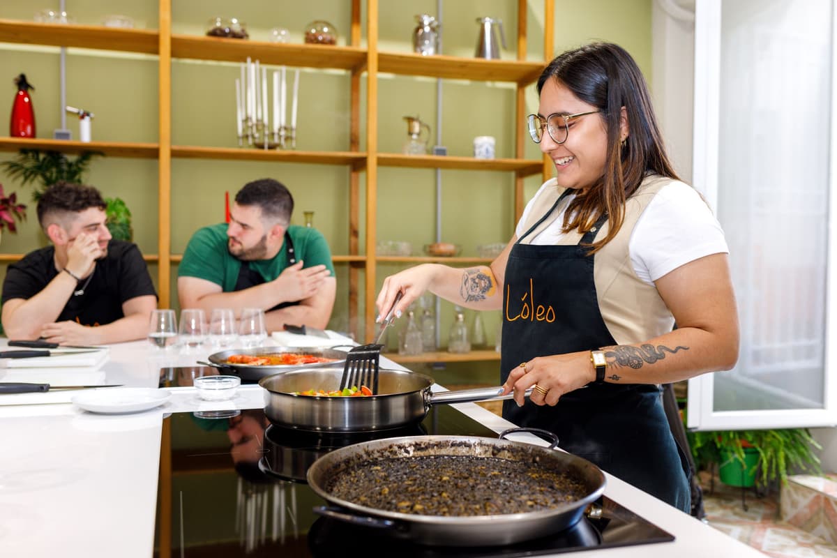 The Most Fun Paella & Tapas Cooking Class with Chef - Madrid