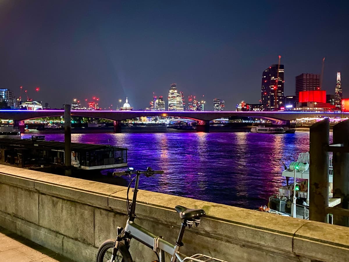 London by night. The only E-bike night tour !