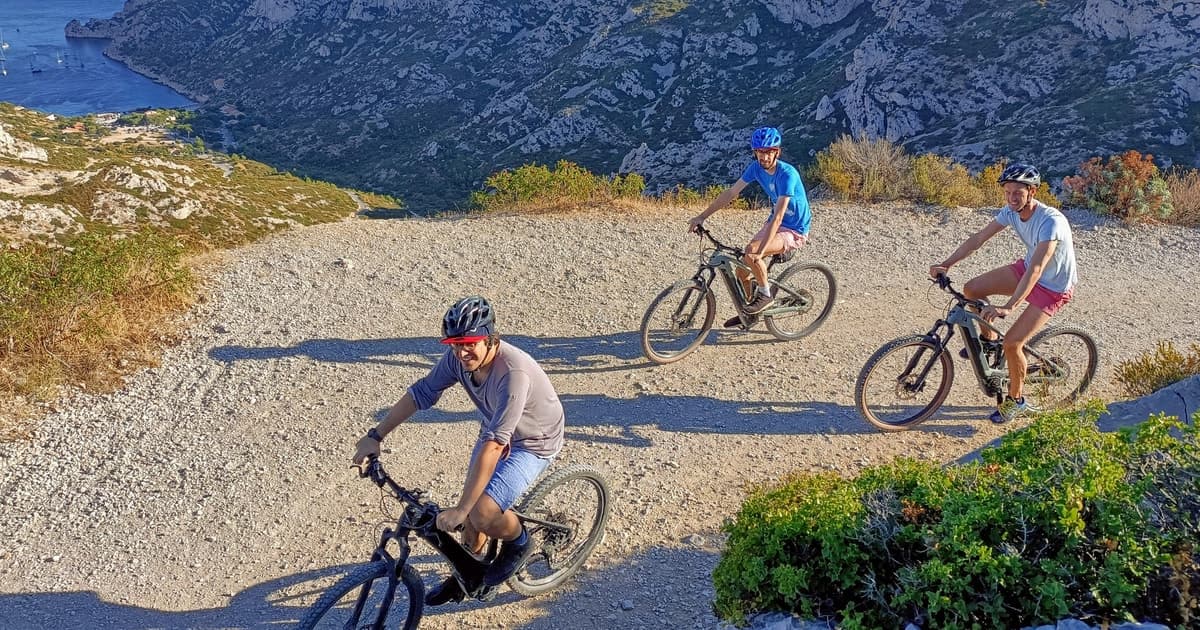 Desde Marsella: Recorrido en BTT por el Parque Nacional de las Calanques