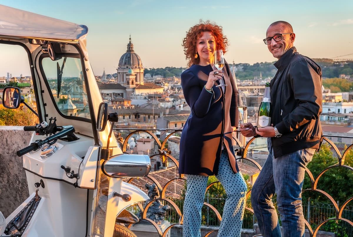 Visita nocturna privada de 2 horas por Roma con Etuk