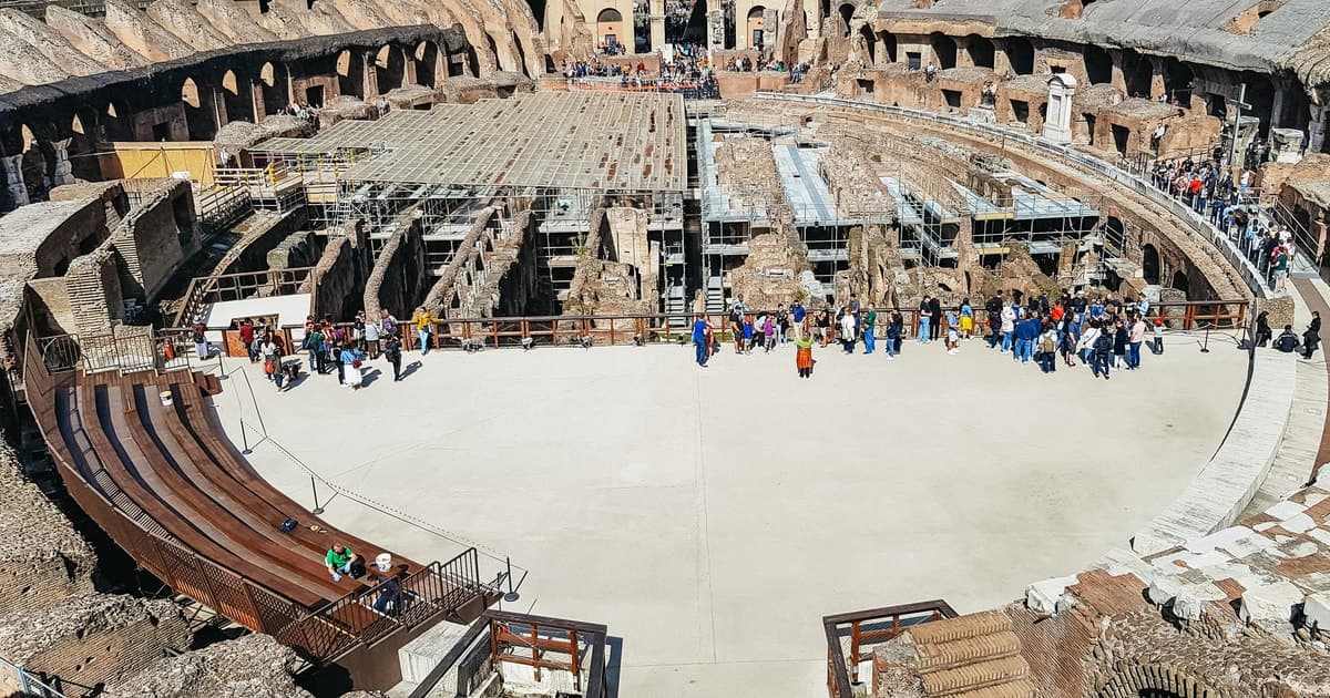 Roma: Visita al Coliseo Subterráneo y a la Antigua Roma con acceso ilimitado