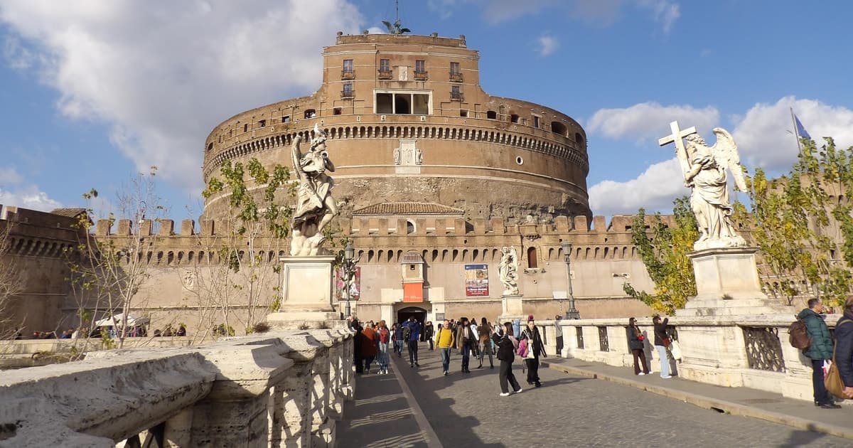 Roma: ticket de entrada al Castillo Sant'Angelo con audioguía