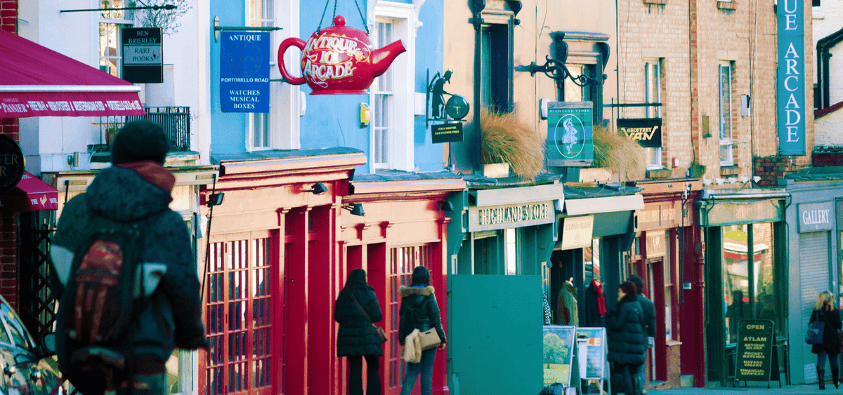 London: Self-Guided Notting Hill Walking Tour with an APP