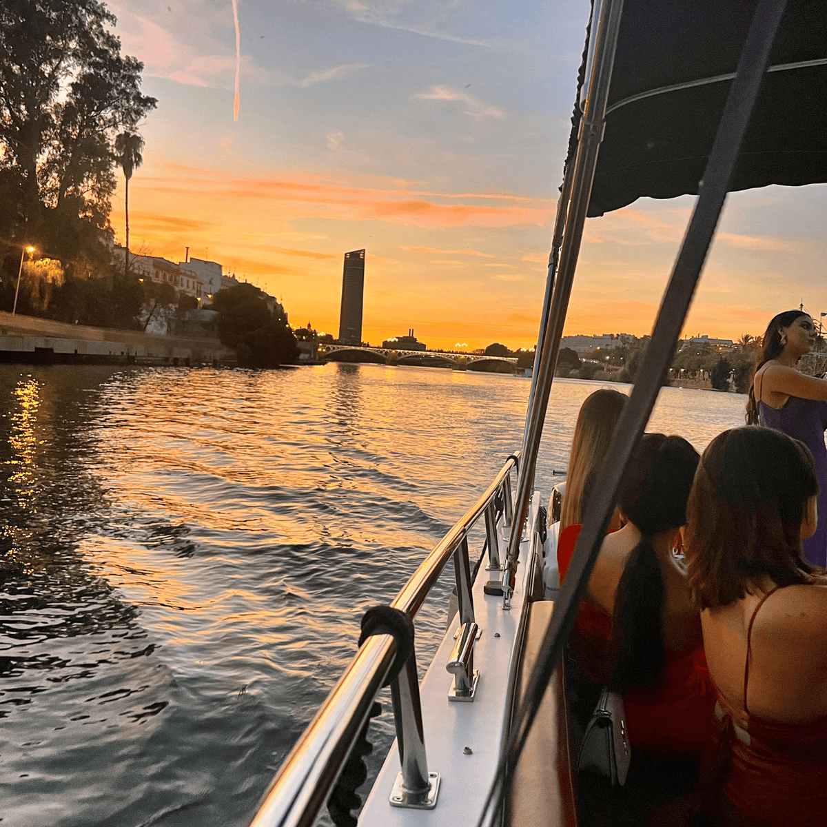 Paseo en barco privado por el Guadalquivir