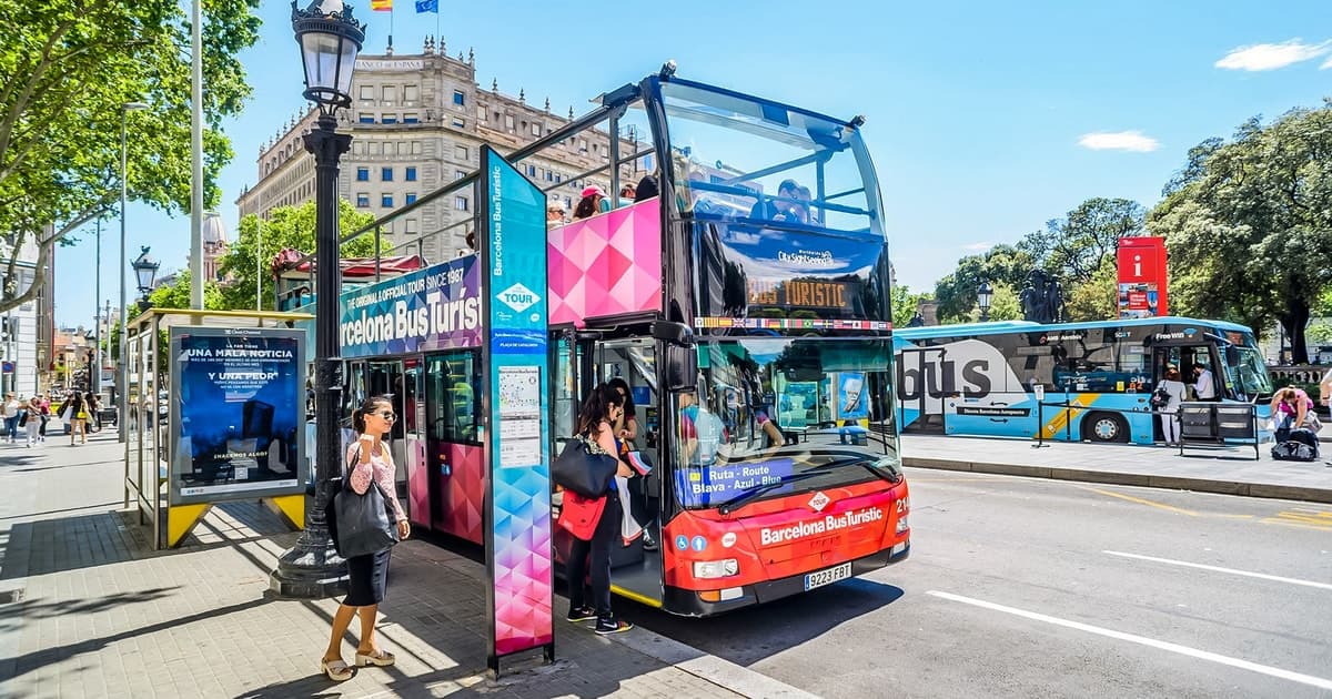Barcelona: City Sightseeing Hop-On Hop-Off Bus Tour