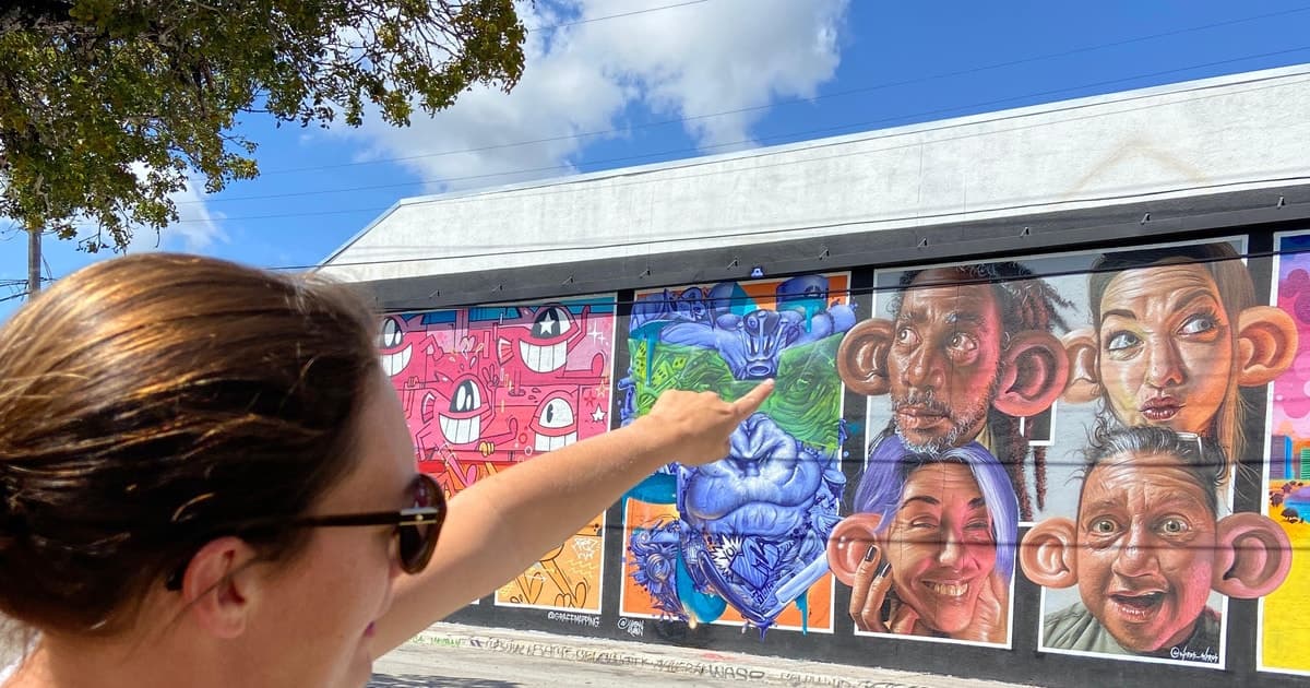 Wynwood walking tour in French (2h)
