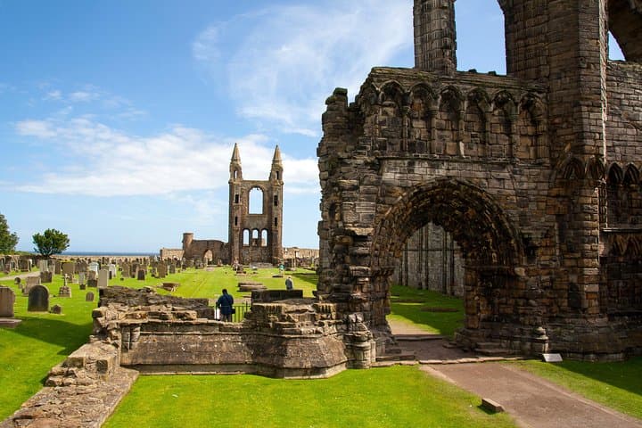 Stirling, destilería, St Andrews 1 Día en Español desde Edimburgo