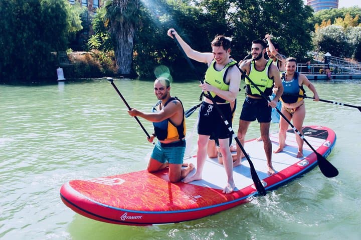 Sevilla: Paddle Surf en una tabla XXL