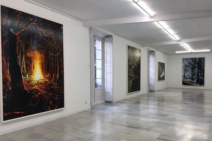 Galerías de arte ocultas y estudio de artista en Madrid