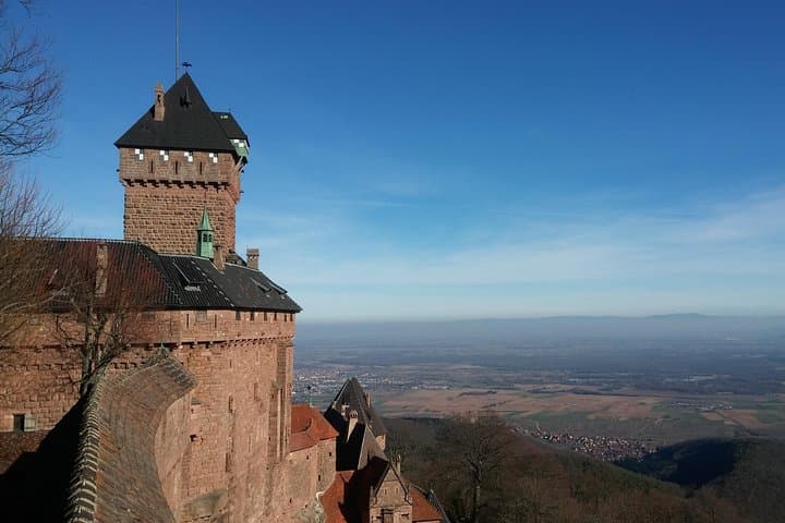 El Emblemático: visita de pueblos, Haut-Koenigsbourg, cata de vinos