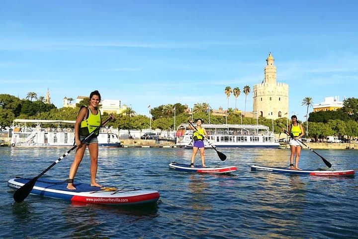 Sevilla: Ruta y clase de Paddle Surf
