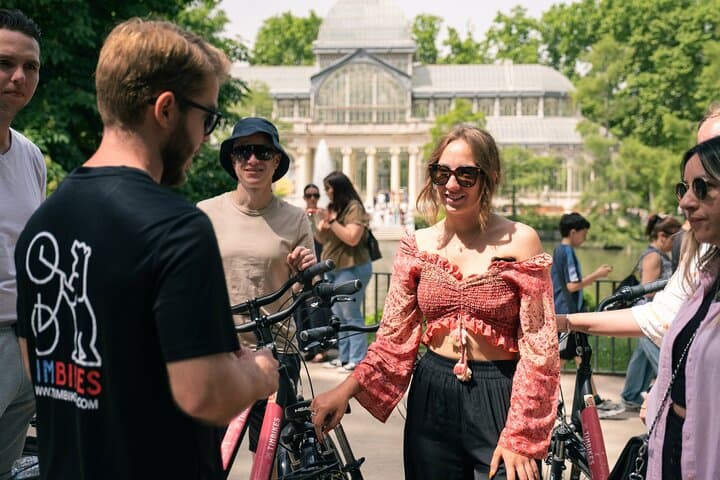 Madrid : Visita guiada de 3 horas en bicicleta con tapas opcionales