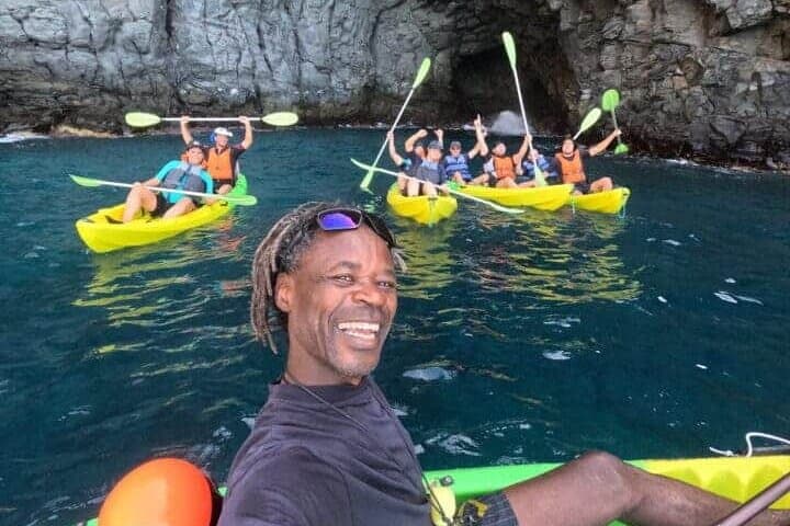 Avistamiento de Tortugas y Delfines de Tour de Kayak y Snorkeling