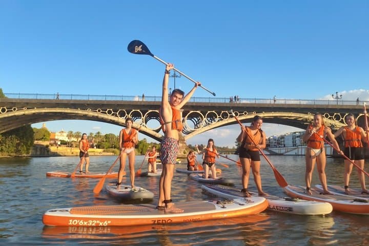 Paddle Surf en Sevilla en el Río Guadalquivir
