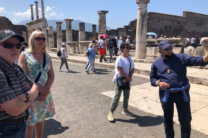 Visita guiada de Pompeya Express en tren desde Sorrento