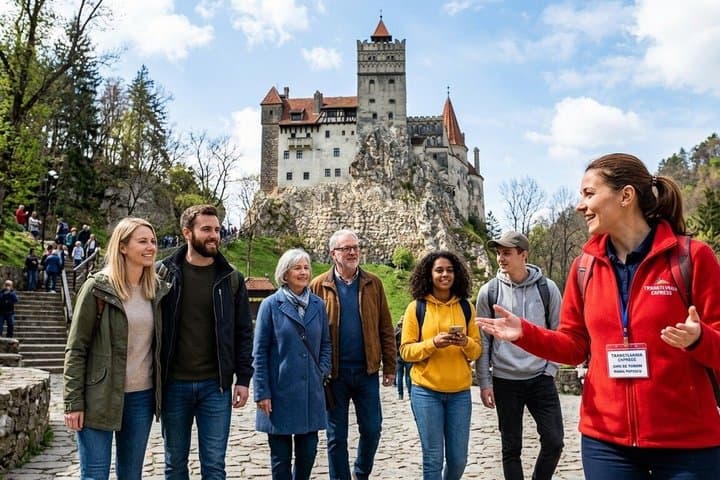 Excursión de un día al castillo de Drácula, el castillo de Peles y Brasov desde Bucarest