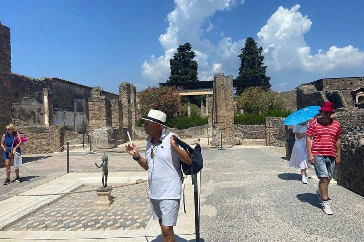 Visita guiada de Pompeya Express en tren desde Sorrento