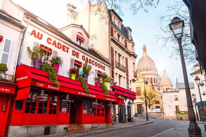 The village of Montmartre without the crowds