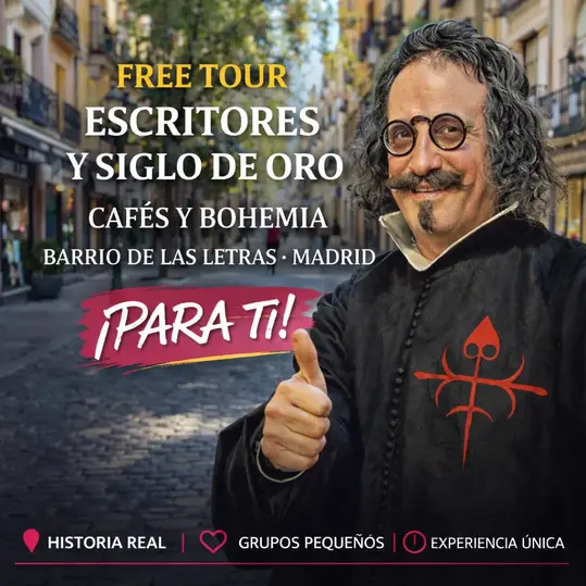 Free Tour Escritores, Siglo de Oro, cafés y bohemia por el Barrio de las Letras de Madrid