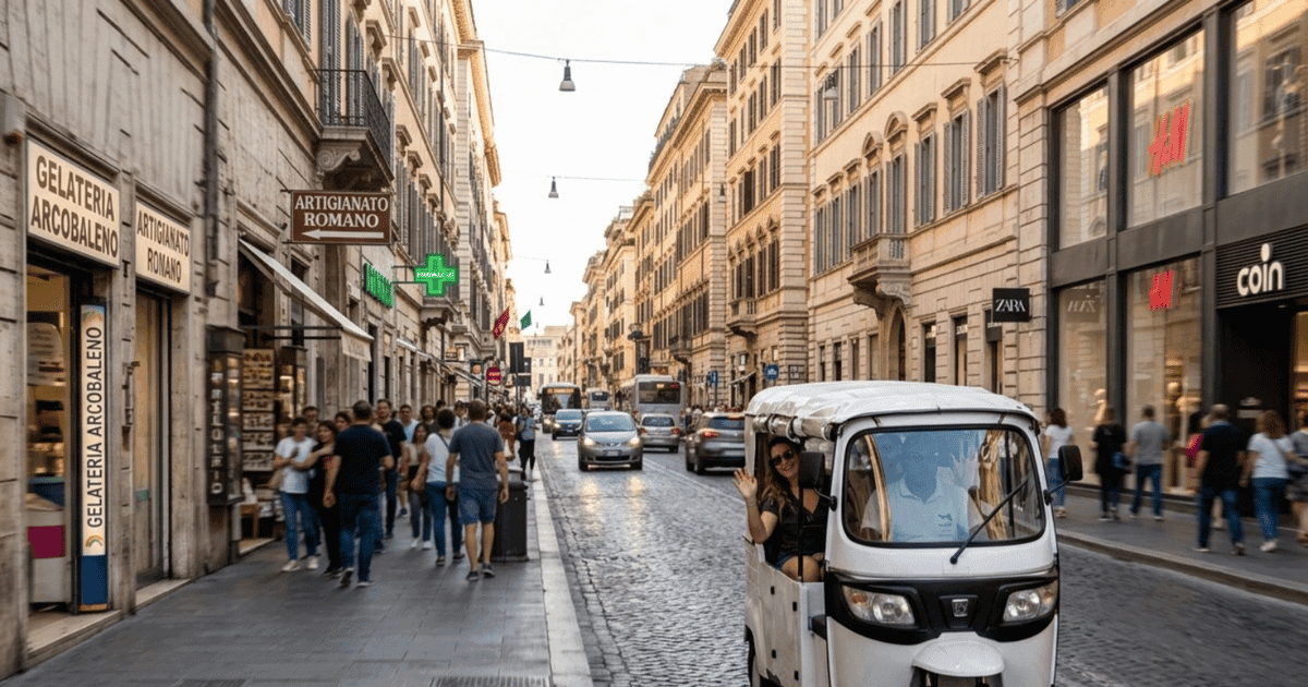 Rome: TukTuk Highlights Tour with Local Guide