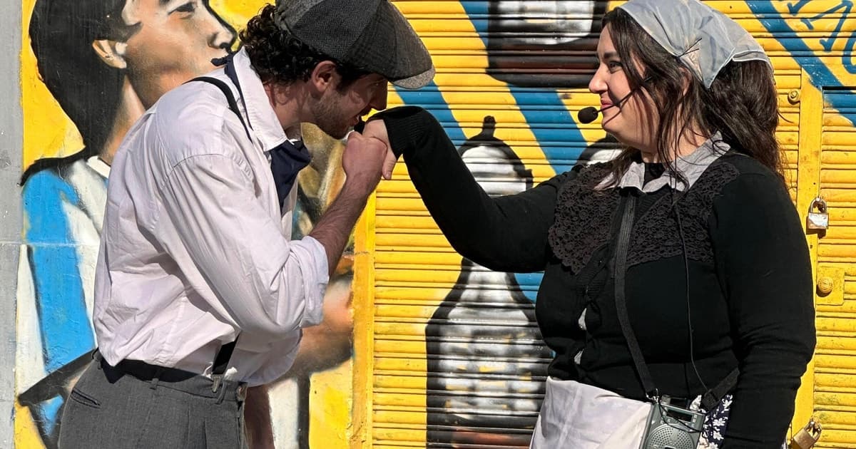 Buenos Aires: La Boca: tour a pie guiado con actuación