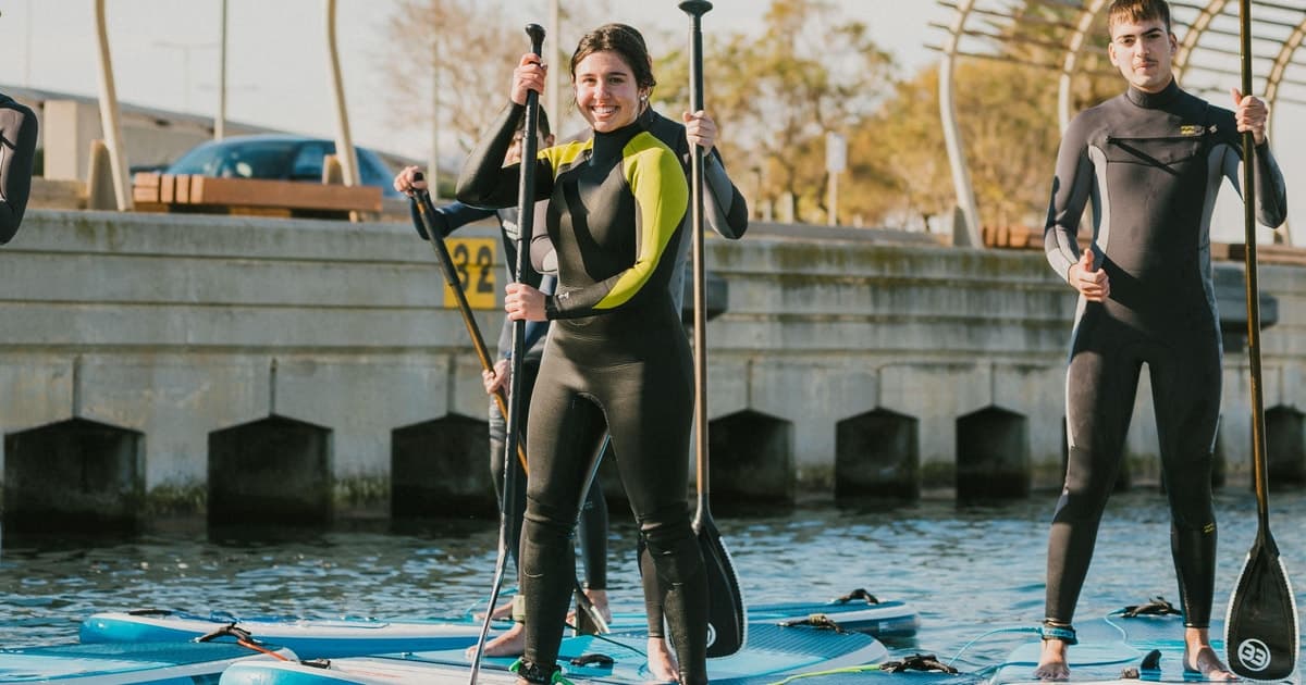 Clase de Paddle Surf en Valencia!