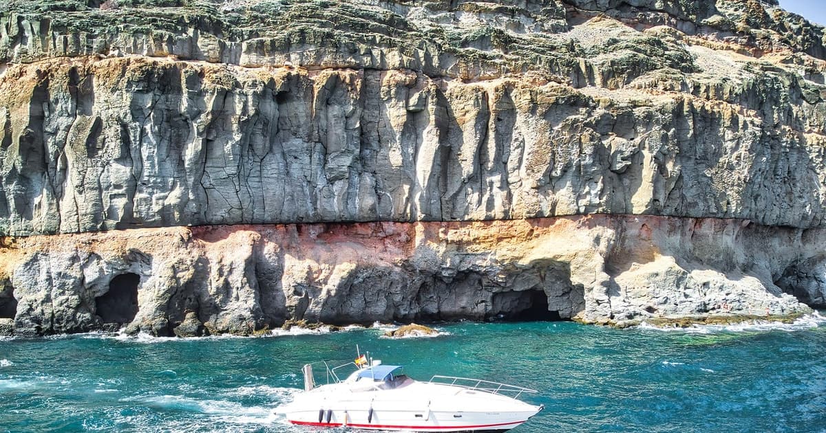 Puerto de Mogán: Excursión en Barco Privado a Playa de Güigüi