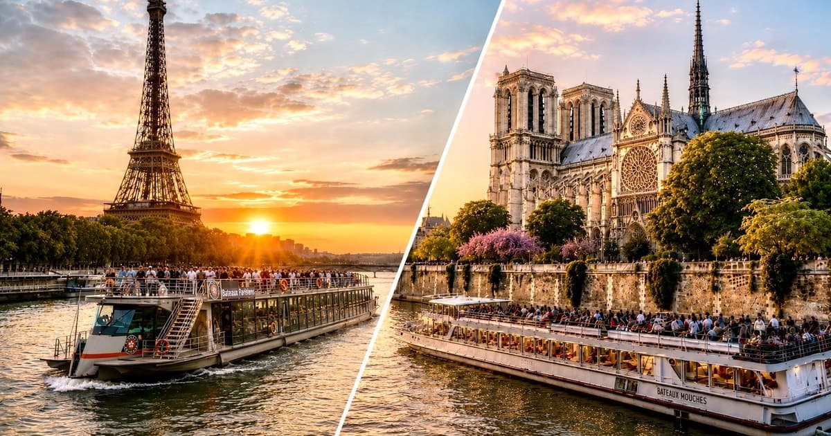 Paris: Scenic Cruise with Choice of Time, Port and Company