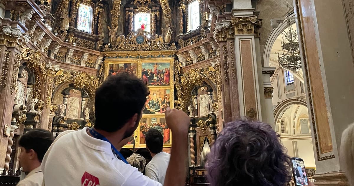 Catedral de Valencia, Santo Grial, Lonja de la Seda y cata de vino