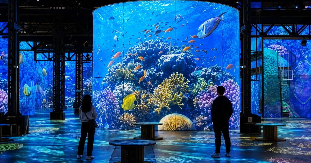Paris: Atelier des Lumières Admission Ticket – Planet Ocean