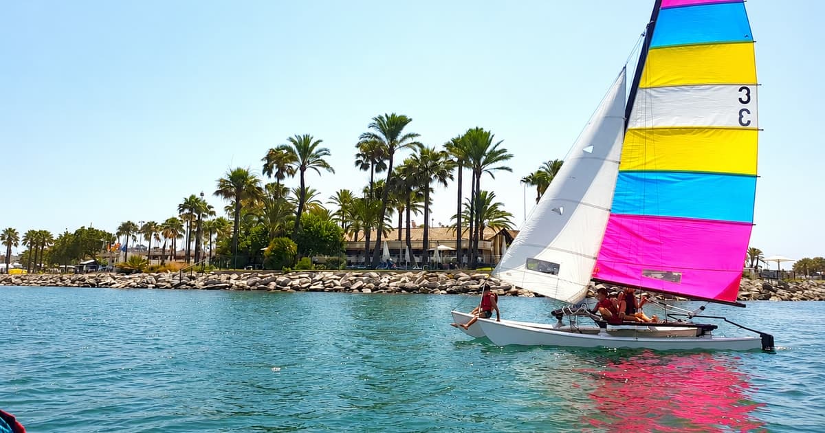 Alcudia: curso de vela en catamarán