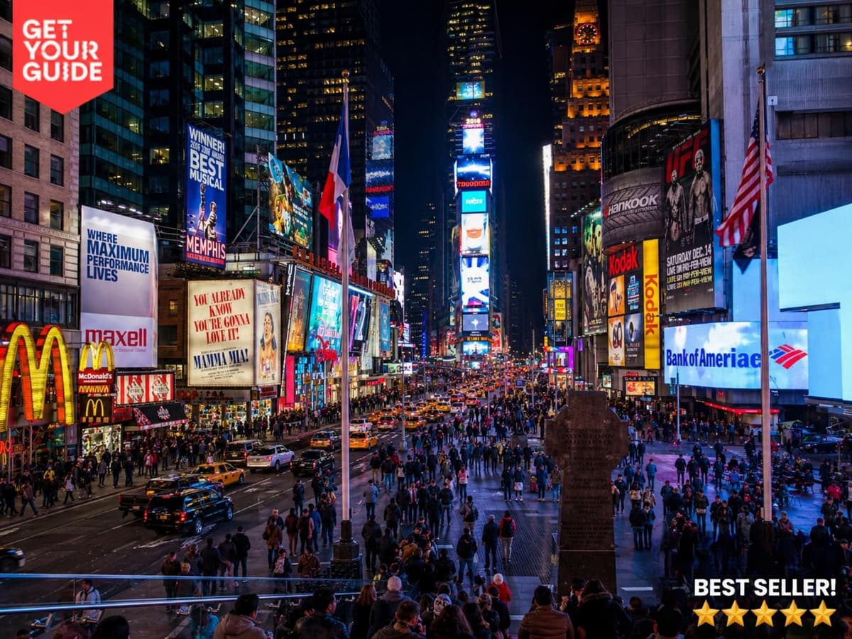 NYC : Big Apple City Lights & Broadway Express Tour 40 Mins