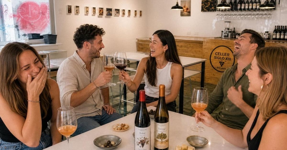 Valencia: tour a pie y cata de vino en una bodega del siglo XIII