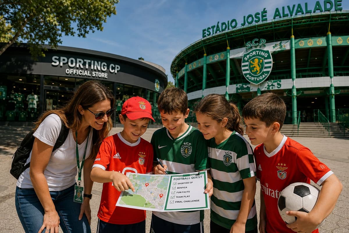 Lisbon: Family Football Tour for fans Cristiano Ronaldo